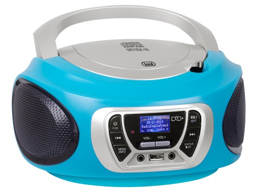 БУМБОКС РАДИОПЛЕЕР DAB РАДИО CD USB MP3 TREVI
