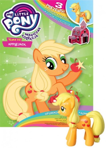 Mój kucyk Pony Magiczna kolekcja 14 APPLEJACK My little - KD