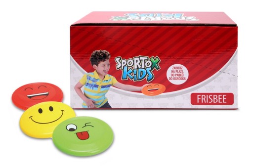 LATAJACY DYSK DO RZUCANIA FRISBEE TALERZ BUŹKA