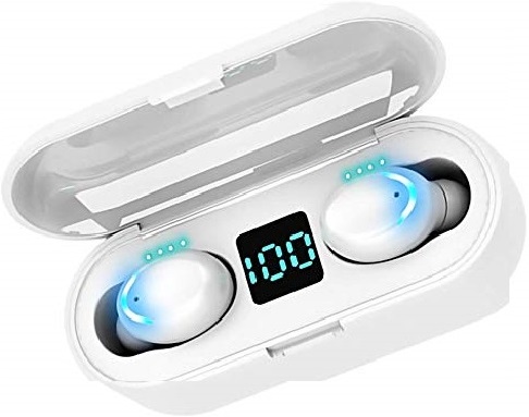 БЕСПРОВОДНЫЕ ВОДОНЕПРОНИЦАЕМЫЕ НАУШНИКИ С POWERBANK