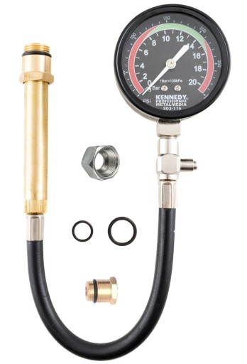 ТЕСТЕР КОМПРЕССИИ KENNEDY LEAK GAUGE PLUS АКСЕССУАРЫ