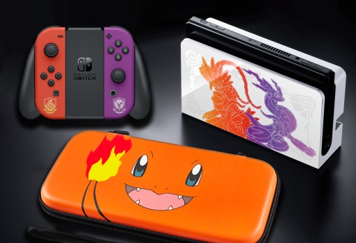 ЧЕХОЛ ДЛЯ NINTENDO SWITCH OLED POKEMON CHARMANDER