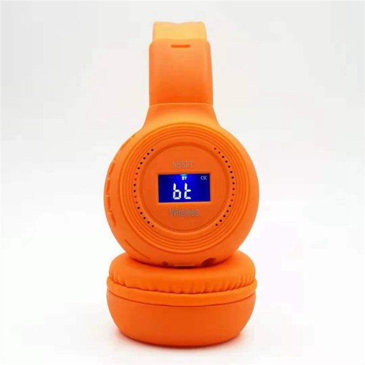 Беспроводные наушники с ЖК-дисплеем HiFi Bluetooth 5.0 для компьютера Sky Blue