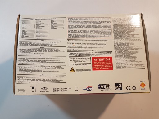 КОРОБКА ДЛЯ PSP 3004 SLIM MOTOR STORM CONSOLE