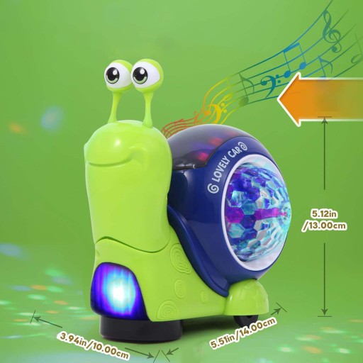 ИНТЕРАКТИВНАЯ ИГРУШКА БЕГУЩАЯ ПОЛЗУЩАЯ УЛИТКА