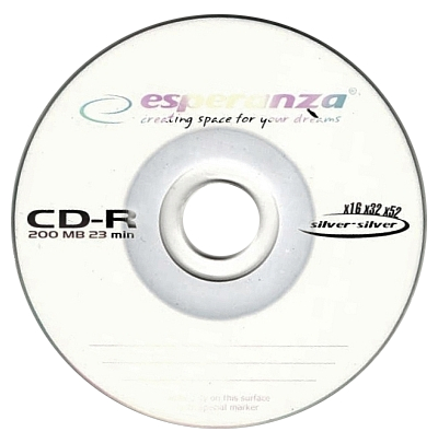 Новейший Esperanza Mini CD-R 8CM 200MB в упаковке