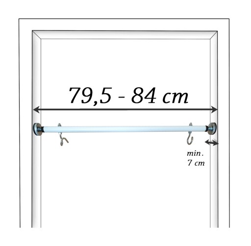РАСШИРИТЕЛЬНАЯ СТЕРЖНЯ Крючки SWING FIXING БЕЛЫЙ крючок