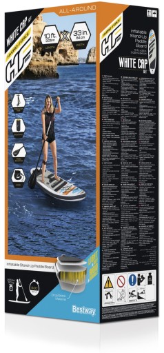BESTWAY 65342 БЕЛАЯ КРЫШКА САП-ДОСКА 305x84x12см