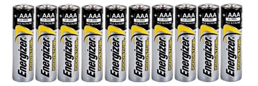 10 шт. батареек ENERGIZER INDUSTRIAL LR3 AAA