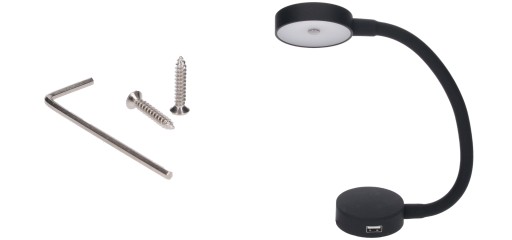 Лампа ДЛЯ КАМЕРЫ ЯХТЫ LED 2W 12/24V USB MATT