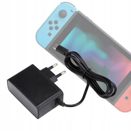 БЛОК ПИТАНИЯ ЗАРЯДНОЕ УСТРОЙСТВО ДЛЯ АДАПТЕРА ПЕРЕМЕННОГО ТОКА NINTENDO SWITCH