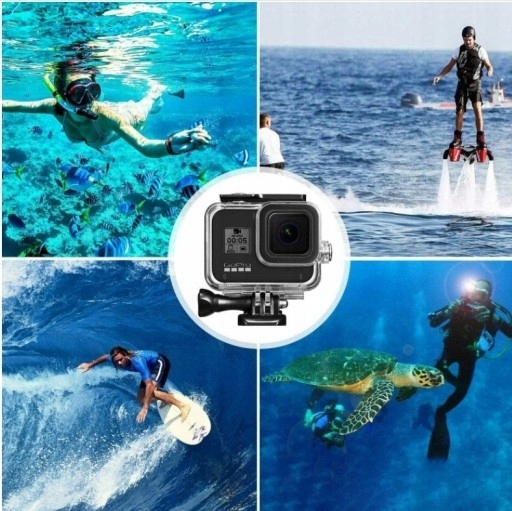 Для GoPro Hero 4 3 Водонепроницаемый чехол Водонепроницаемый