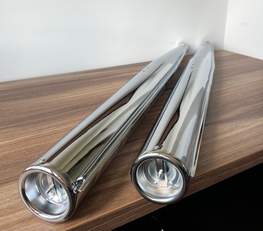 NOWE DUELLS TŁUMIKI TŁUMIK WYDECH JAWA 350 TS TYP 638 12V