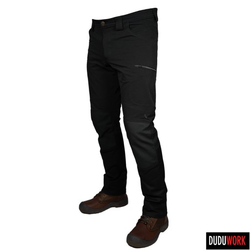 Рабочие брюки DuduWork черные 4STRETCH 60