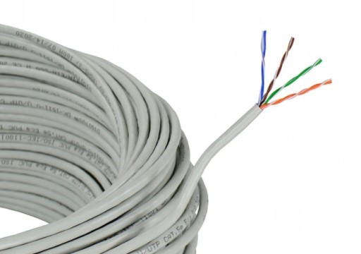 СЕТЕВОЙ КАБЕЛЬ ВИТАЯ ПАРА UTP CAT. 5E 305м 100% МЕДЬ CU DIGITUS