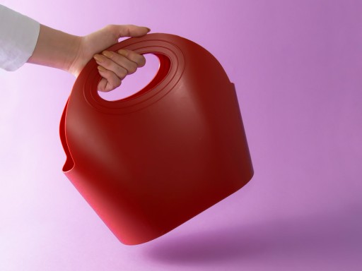 Koszyk sklepowy MINI Flexibag 4,5L czerwony