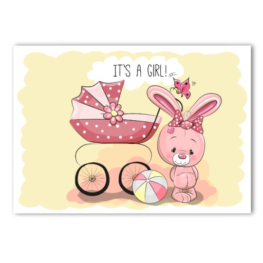 Детские постеры Baby Shower (А4)