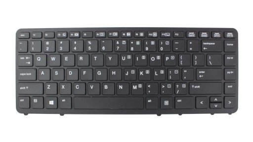 КЛАВИАТУРА ДЛЯ HP ELITEBOOK 840 850 G1 G2 / ЧЕРНЫЙ СВЕТОДИОД