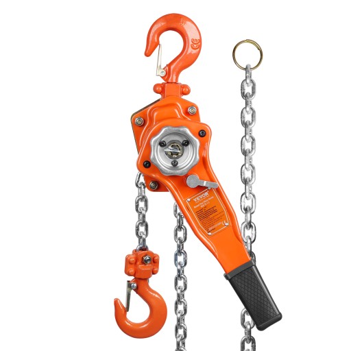 Цепная таль VEVOR 700 кг 140 Н 1,4 м