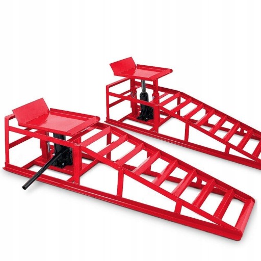 КРАСНЫЕ РАМПЫ, ГИДРАВЛИЧЕСКИЕ ЛИФТЫ 2x2000KG 4T