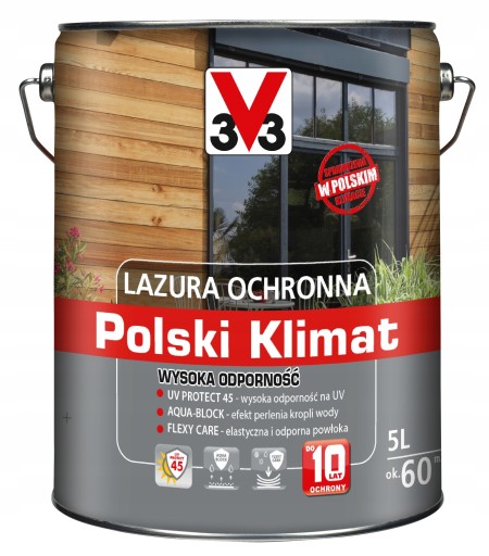 V33 LAZURA ПОЛЬСКИЙ КЛИМАТ 10 ЛЕТ ДУБ СВЕТЛЫЙ 5 ЛЕТ