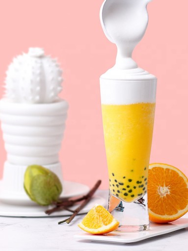 Bubble Tea лопающиеся фруктовые шарики молекулярная икра боба | Персик