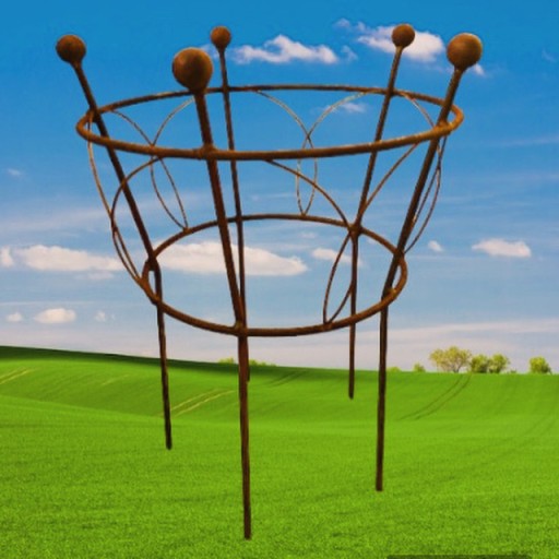 Podpora podpórki do roślin krzewów hortensji róż piwonii podpórki H 50cm