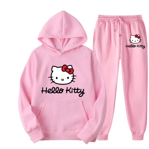 Женская толстовка Hello Kitty с героями мультфильмов аниме Sweatpa