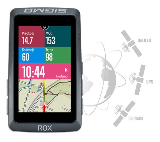 Компьютер SIGMA Rox 12.1 Evo GPS, черный