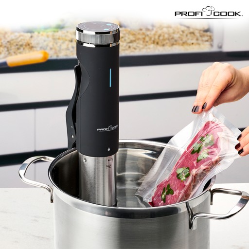 ВАКУУМНЫЙ ЦИКЛЯТОР SUS VIDE PROFICOOK ДЛЯ ПРИГОТОВЛЕНИЯ
