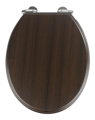 Туалетная доска WC Brown Venge Wenko 35,5x42,5 см MDF имитация древесины