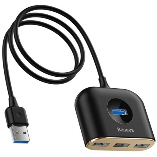 АДАПТЕР-концентратор, разветвитель 4x USB 3.0 Baseus Square