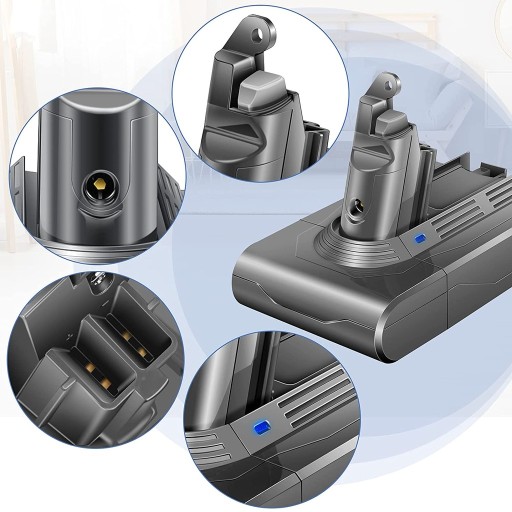 АККУМУЛЯТОР ДЛЯ DYSON V6 SV03/SV04/SV05/SV06/SV07/SV09 4000МАЧ 21,6В