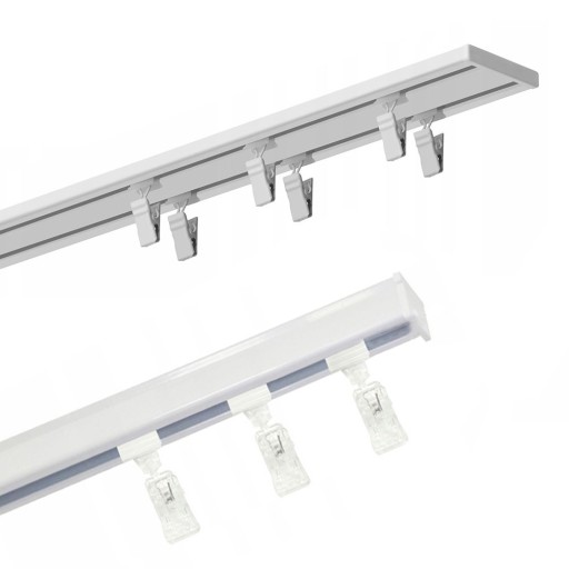Maskownica Karnisza LED Biała Twarda Listwa MK-10