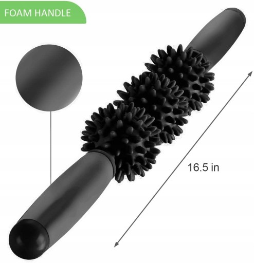 Массажер Cellulite Roller Muscle Roller с 3 шариками