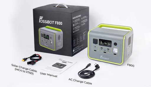 Портативная электростанция Power Bank FOSSiBOT F800 512Wh 800W 8 портов