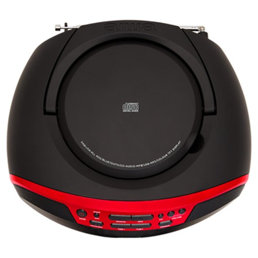 БУМБОКС Bluetooth 6ВТ РАДИОУСТРОЙСТВО CD FM AUX AIWA BBTU-500DAB/RD + ПУЛЬТ ДИСТАНЦИОННОГО УПРАВЛЕНИЯ