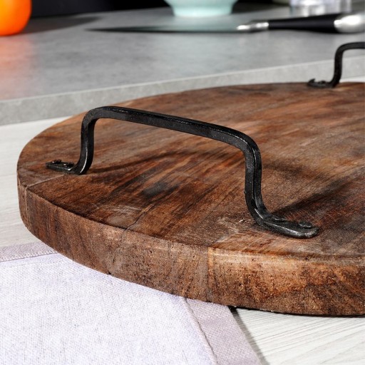 Deska TACA patera do serwowania przekąsek przystawek wędlin serów 30 cm
