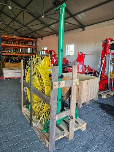 PRZETRZĄSACZO - ZGRABIARKA 2 GWIAZDOWA SIANA SŁONECZKO POLSKA - KARUZELOWA