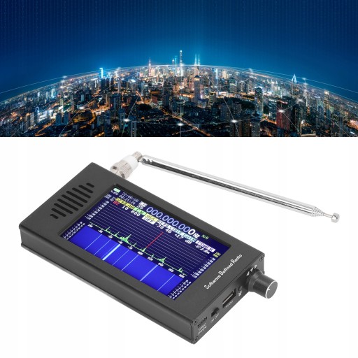 Радиоприемник DSP SDR, экран 4,3 дюйма