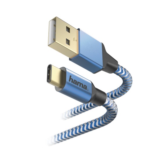 HAMA USB A-C REFLECTED 1,5 m (2 KOLORY)