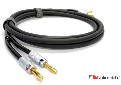 NAKAMICHI OFC 2x2.5mm² прямой банановый акустический кабель 4.5m