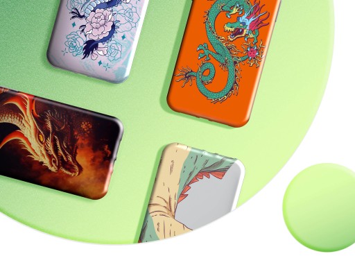 ETUI DO SAMSUNG GALAXY A51 5G WZORY SMOKI DRAGON TANIEC SMOKÓW OBUDOWA CASE
