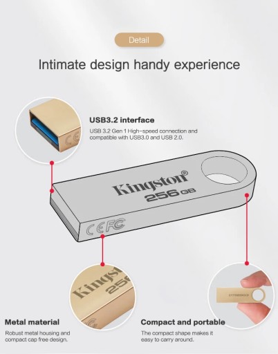 Флеш-накопитель Data Traveler DTSE9G3 128 ГБ USB3.2 Gen1