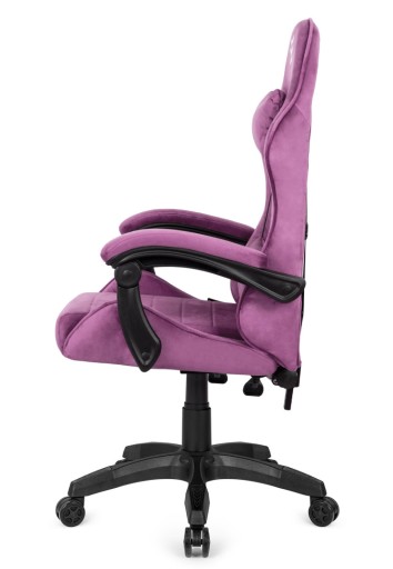 Fotel obrotowy biurowy gamingowy krzesło do biurka Alcantara odchylany XL