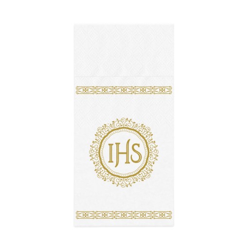 Подарочный пакет ДЛЯ ПОДАРКОВ Святое Причастие IHS 15х20х10 см