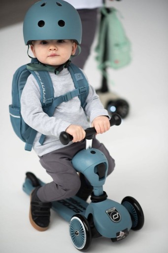 SCOOTANDRIDE Шлем XXS-S для детей 1-5 лет Черника