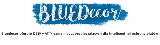 Mata na biurko stół blat Sześciany DESKMAT 120x60