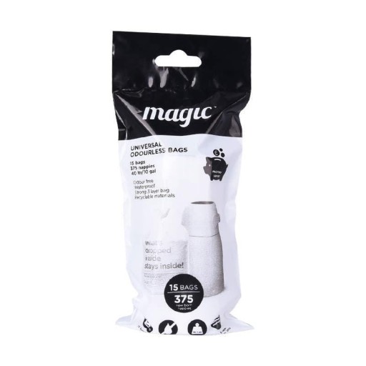 Вкладыши для использованных подгузников в корзину Magic 15.