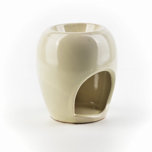 Kominek zapachowy ecru porcelanowy ceramiczny
